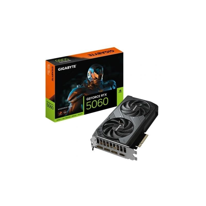 VGA GIGABYTE GEFORCE RTX 5060 WINDFORCE OC 8GB GDDR7