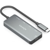 HUB USB TIPO C AISENS USB-C 3.1 - USB-C PD 100W/USB-C/3XUSB 