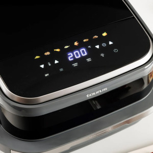 AIR FRY TAURUS PIZZAGRILL XL 2200W 5 COMENSALES 30CM