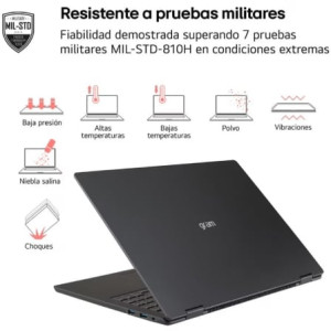 Portátil LG Gram 17ZD90TL-G.AX85BN Intel Core Ultra 7-258V/ 32GB/ 512GB SSD/ 17"/ Sin Sistema Operativo