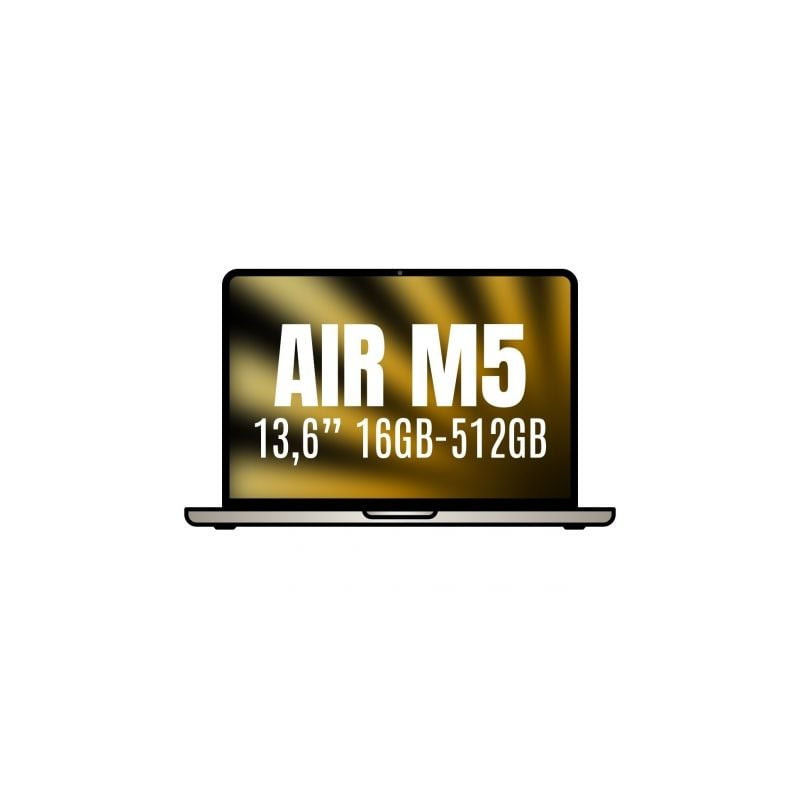 MACBOOK AIR APPLE 13.6"M5 10CPU 16GB 512SSD BLANCO ESTRELLA