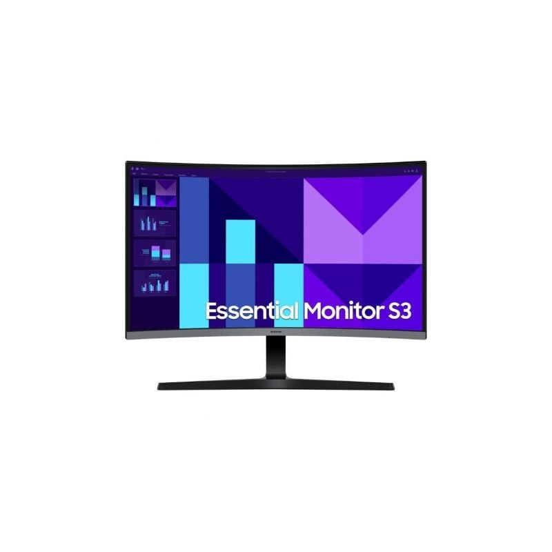 MONITOR SAMSUNG CURVO S3 S27D392GAU 27"/FHD/NEGRO-PLATA