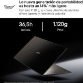 Portátil LG Gram 14ZD90U-G.AX85BN Intel Core Ultra 7-355/ 32GB/ 512GB SSD/ 14"/ Sin Sistema Operativo