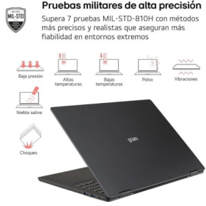 Portátil LG Gram 14ZD90U-G.AX85BN Intel Core Ultra 7-355/ 32GB/ 512GB SSD/ 14"/ Sin Sistema Operativo