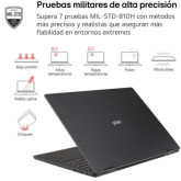 Portátil LG Gram 14ZD90U-G.AX85BN Intel Core Ultra 7-355/ 32GB/ 512GB SSD/ 14"/ Sin Sistema Operativo