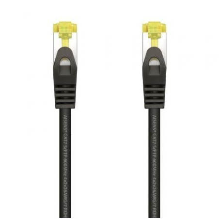 LATIGUILLO AISENS SFTP/RJ45 2M CAT.7 NEGRO