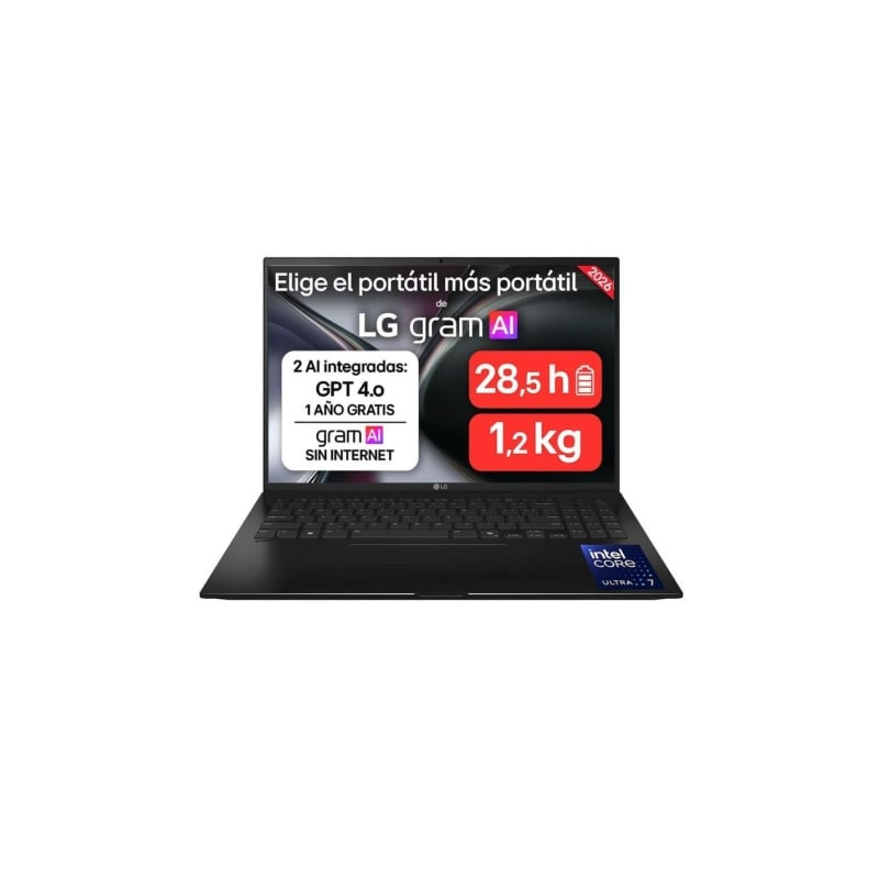 PORTATIL LG GRAM 16ZD90TL-G.AX85BN INTEL CORE ULTRA 7-258V/ 