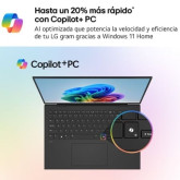 Portátil LG Gram Pro 16ZD90U-G.AX85BN Intel Core Ultra 7-355/ 32GB/ 512GB SSD/ 16"/ Sin Sistema Operativo