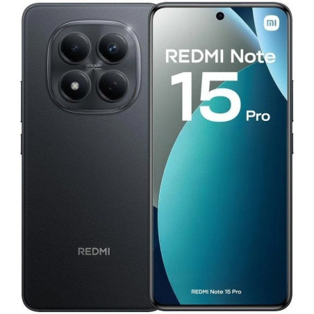 SMARTPHONE XIAOMI REDMI NOTE 15 PRO 8GB 256GB NEGRO