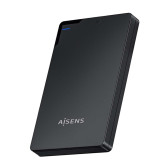 CAJA EXTERNA AISENS DISCOS DUROS 2.5"USB 3.1  ASE-2520B