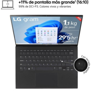 Portátil LG Gram 14ZB90S-G AA55BN Intel Core Ultra 5-115U/ 16GB/ 512GB SSD/ 14"/ Win11