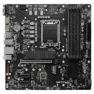 PLACA BASE MSI PRO B760M-P DDR4 1700 MATX