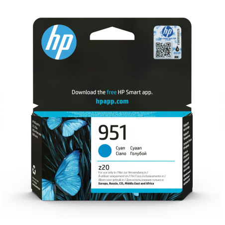 INK JET HP ORIG.CN050AE Nº 951 CYAN