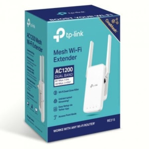 REPETIDOR TP-LINK WIFI RE315 1200MBPS/2 ANTENAS/2.4GHZ/5GHZ