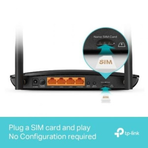 ROUTER TP-LINK ARCHER MR500 4G 2.4GHZ 5GHZ/ 2 ANTENAS/ WIFI