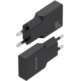 CARGADOR DE PARED AISENS 2*TIPO-C 30W  NEGRO A110-1006