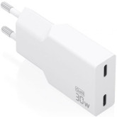 CARGADOR DE PARED AISENS 2*TIPO-C 30W  BLANCO A110-1003
