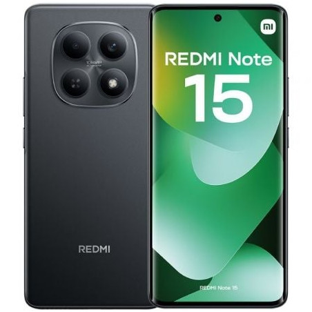 SMARTPHONE XIAOMI REDMI NOTE 15 8GB 256GB 6.77" NEGRO