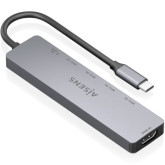 DOCK AISENS USB TIPO-C A 1XHDMI 4K/4XUSB/1XUSB TIPO C PD