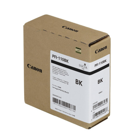 INK JET CANON ORIG. PFI110BK 2364C001 NEGRO
